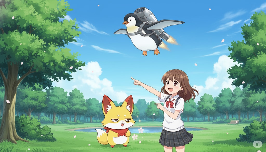 【双子座ハルシの憂鬱】空飛ぶ新種