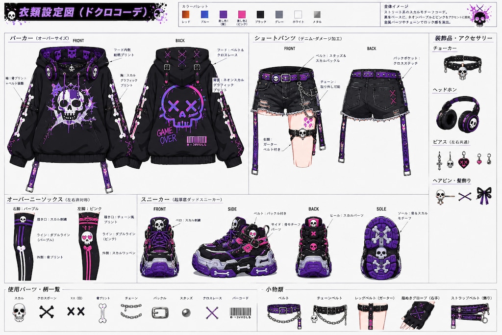 秋色コンビニ、ひと休み。