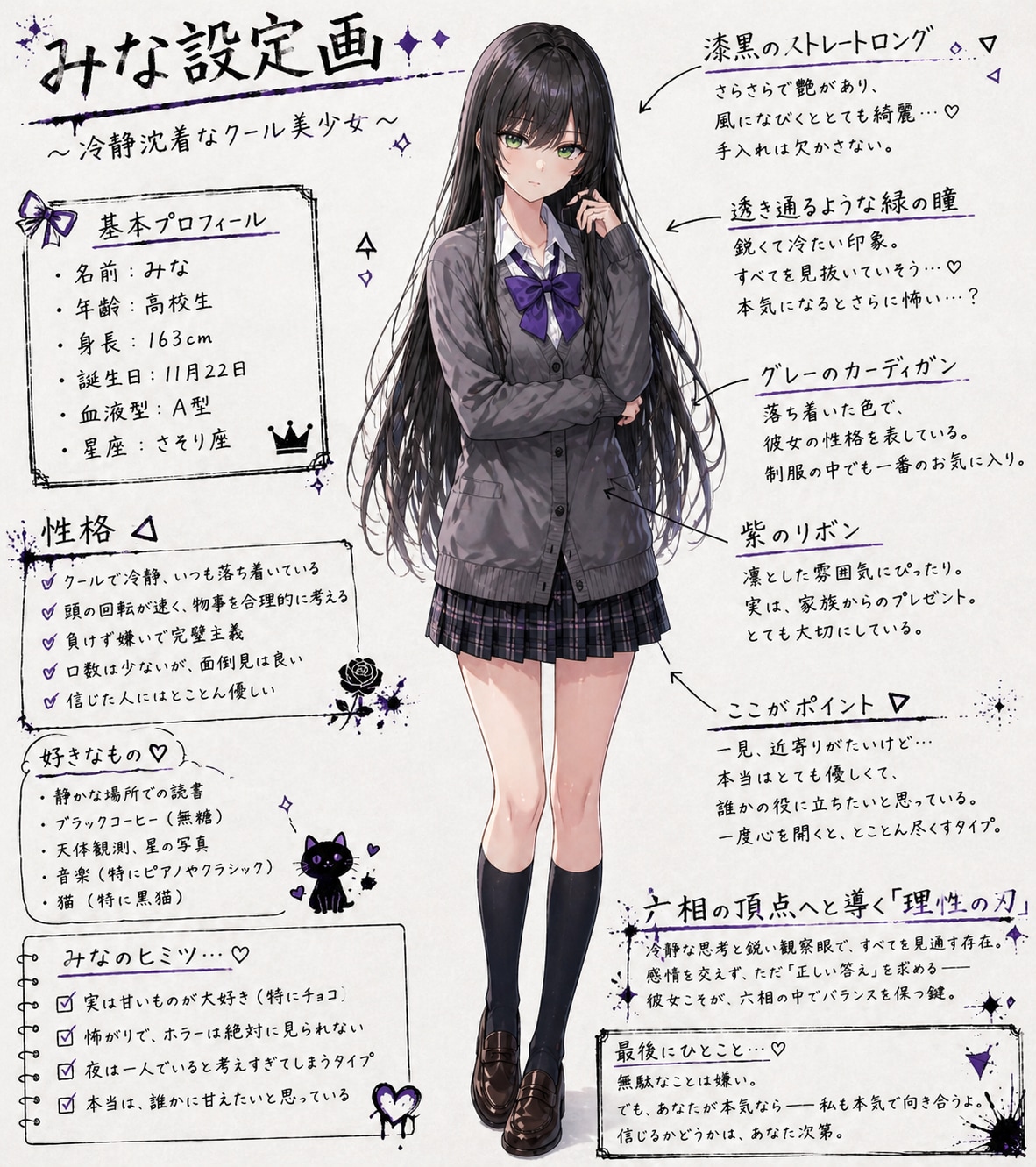 「うちの子説明⑤ みな」