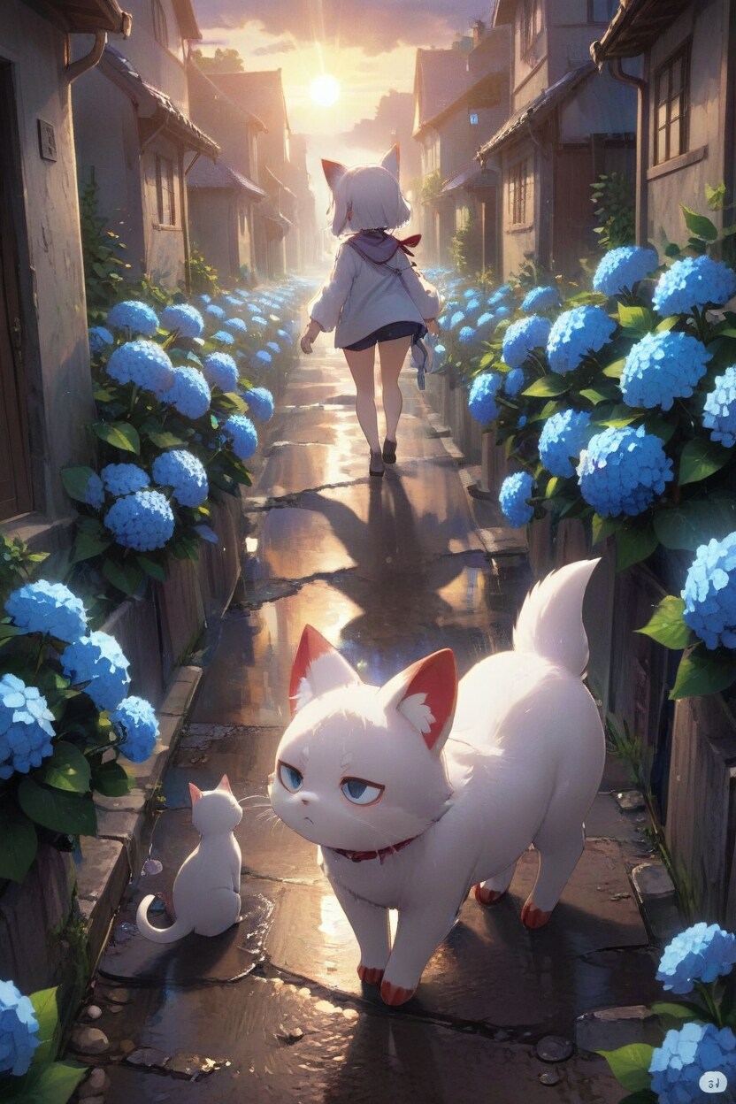 雨上がり
