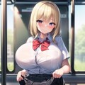 爆乳シリーズ@電車4 9枚目