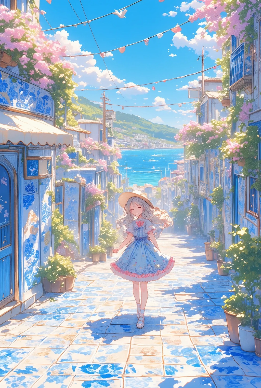フリフリちゃんと青の街