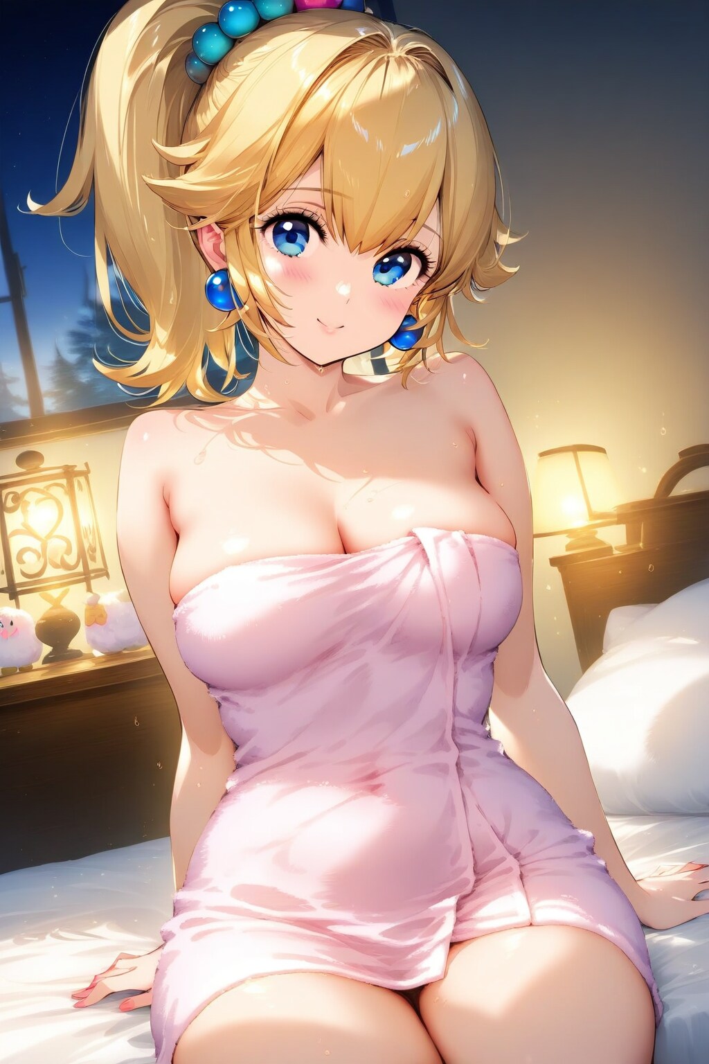 【コスプレ】毎回の誘拐に飽きたので誘惑してみるピ〇チ姫