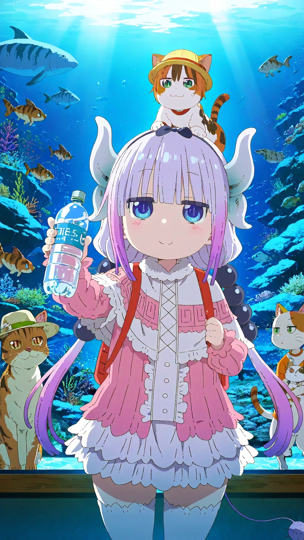 小林さんちのメイドラゴン　カンナ     水族館！🐲