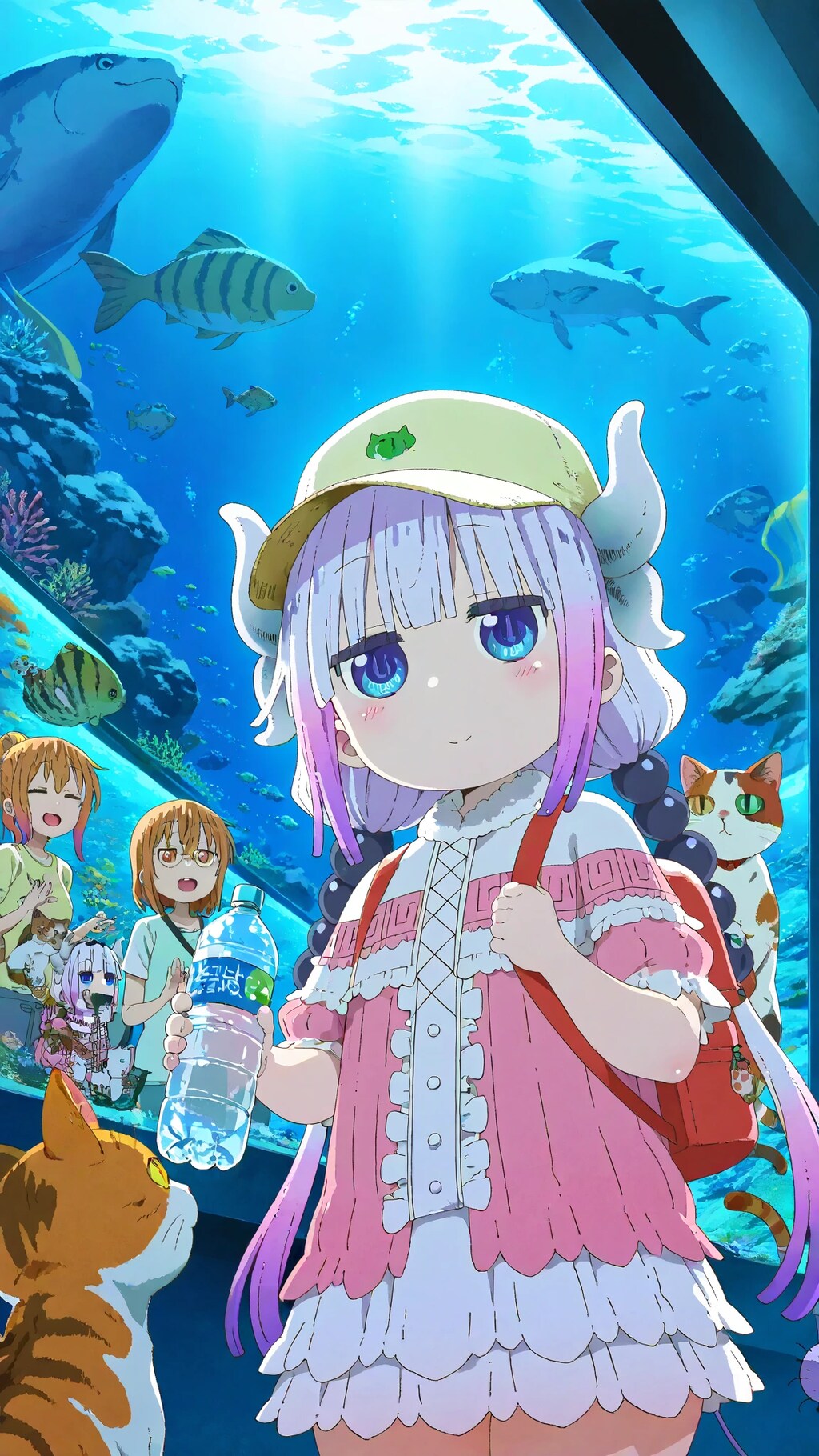 小林さんちのメイドラゴン　カンナ     水族館！🐲