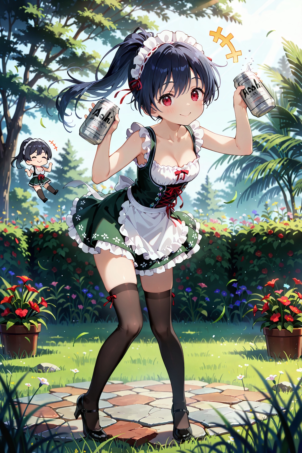 スーパードライと絶対領域の誘惑 Y802