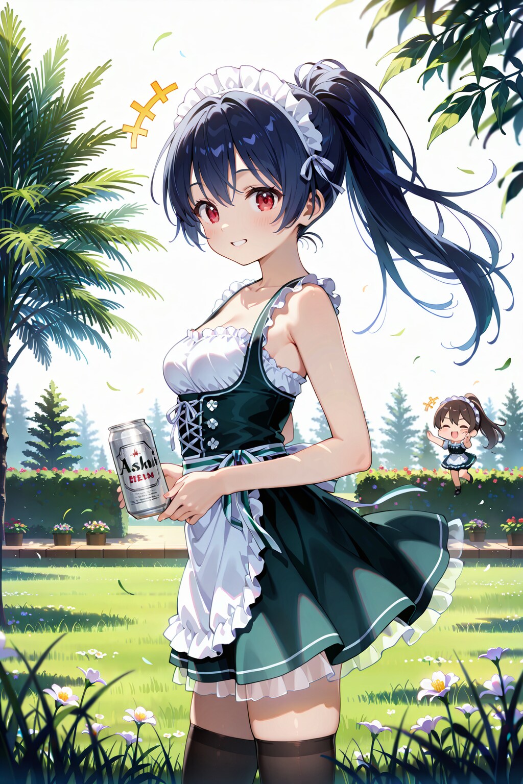 スーパードライと絶対領域の誘惑 Y802