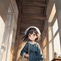 スモックの女の子 4枚目