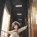 スモックの女の子 3枚目