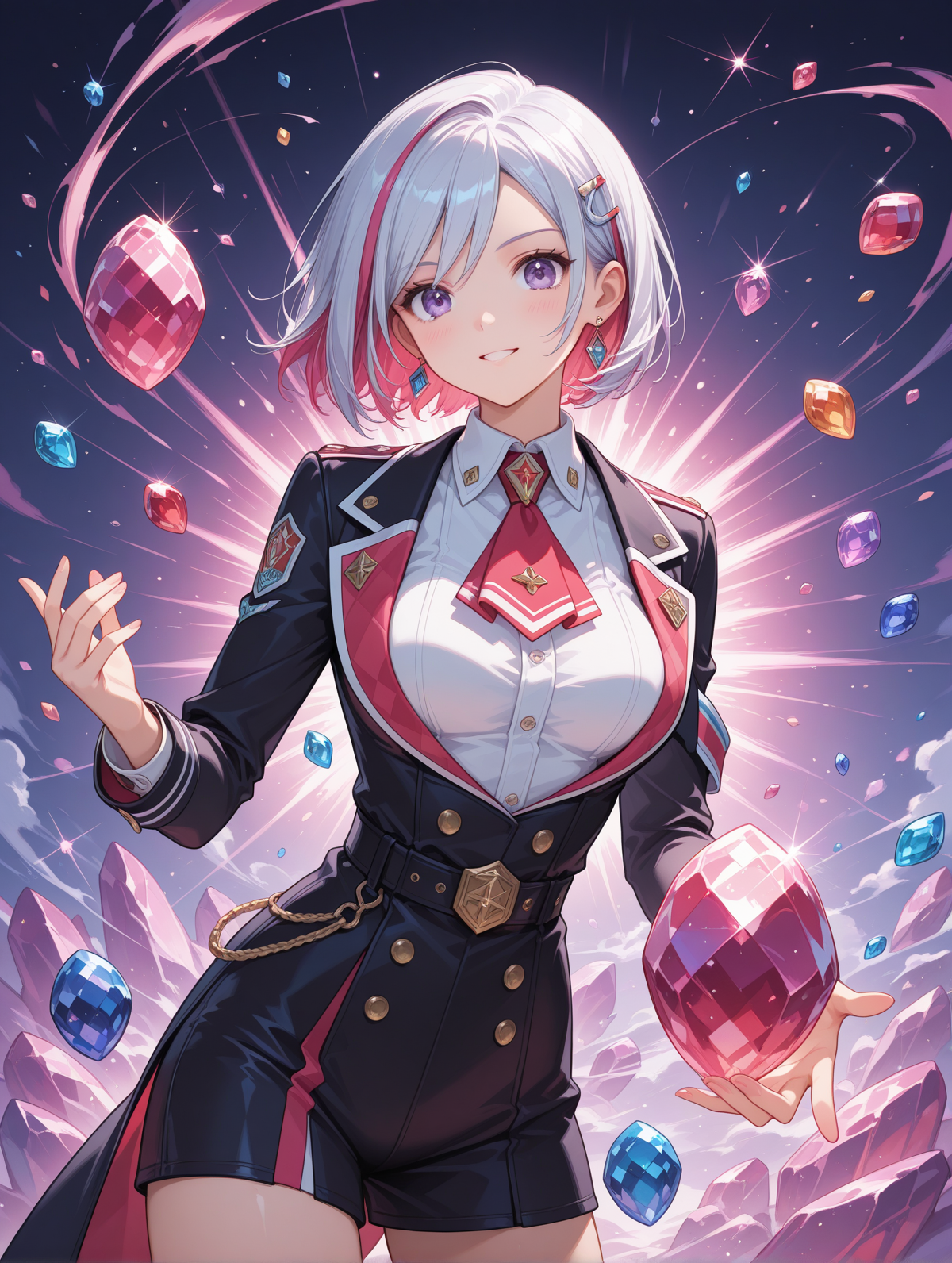 宝石、鉱物、ダイヤ、ルビー、サファイヤ、アレキサンドライト、スピネル、トパーズ、クリソベリル、ガーネット | の人気AIイラスト・グラビア