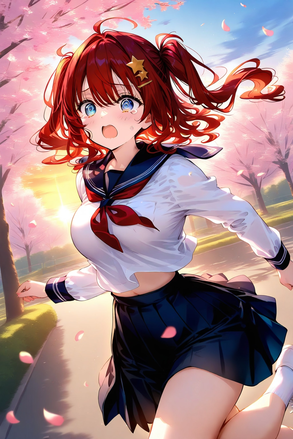 遅刻したうわあぁぁん！ | の人気AIイラスト・グラビア