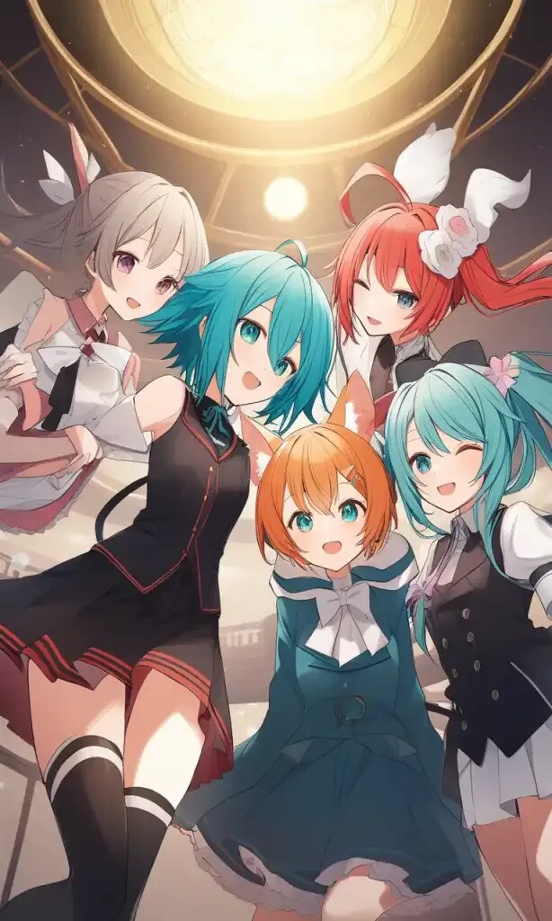 集合写真 | の人気AIイラスト・グラビア