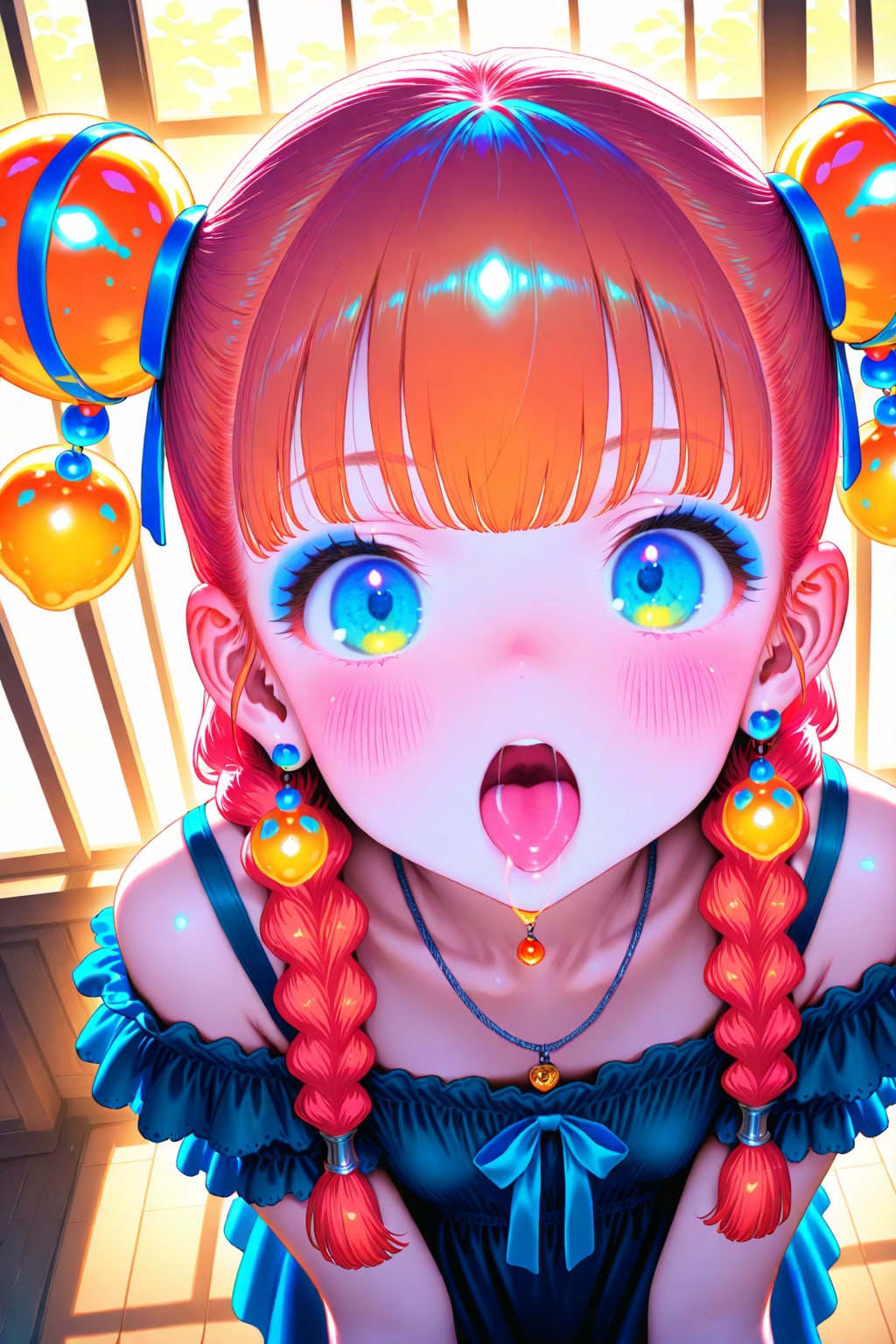 サイケな彼女 | の人気AIイラスト・グラビア