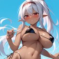褐色エルフさん・マイクロビキニ 6枚目