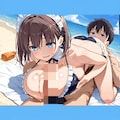 もしも太陽と海の楽園でえっちなメイドがあ○ちゃんだったら 11枚目