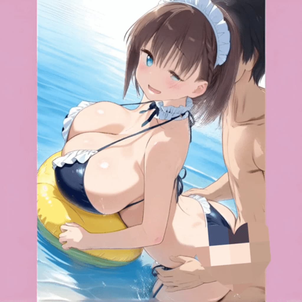 もしも太陽と海の楽園でえっちなメイドがあ○ちゃんだったら
