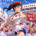 マーチング女子3(ChatGPT) 3枚目