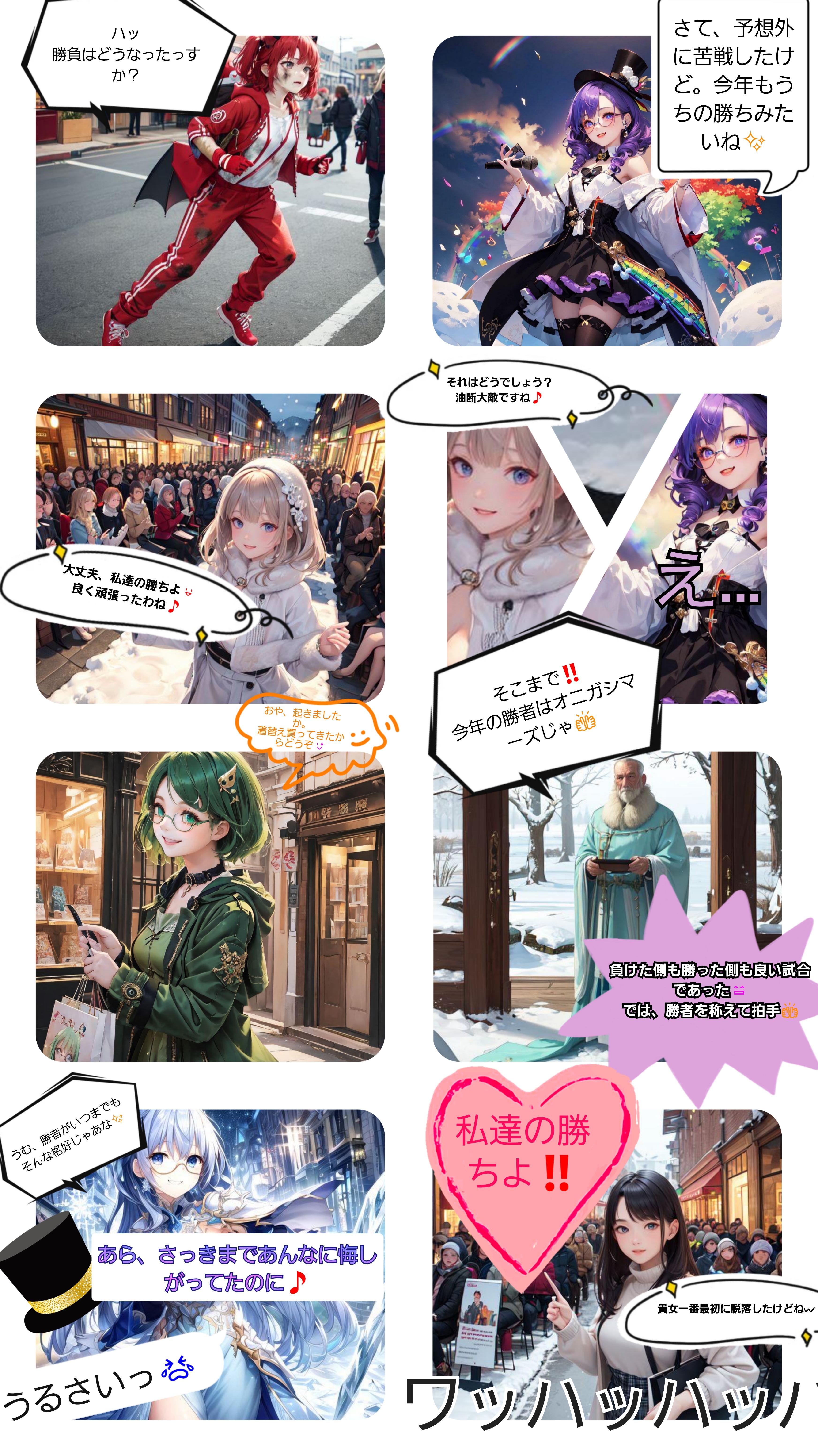 決戦オニガシマーズ　決着