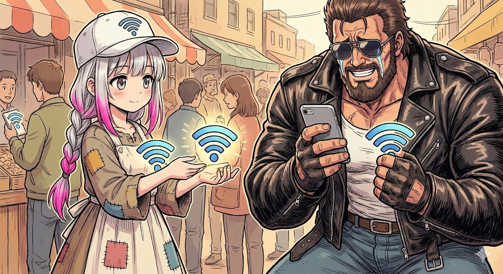 Wifi 売りの少女 | の人気AIイラスト・グラビア