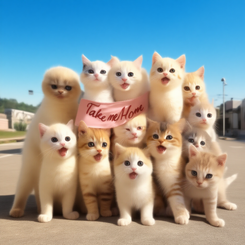 もらってください