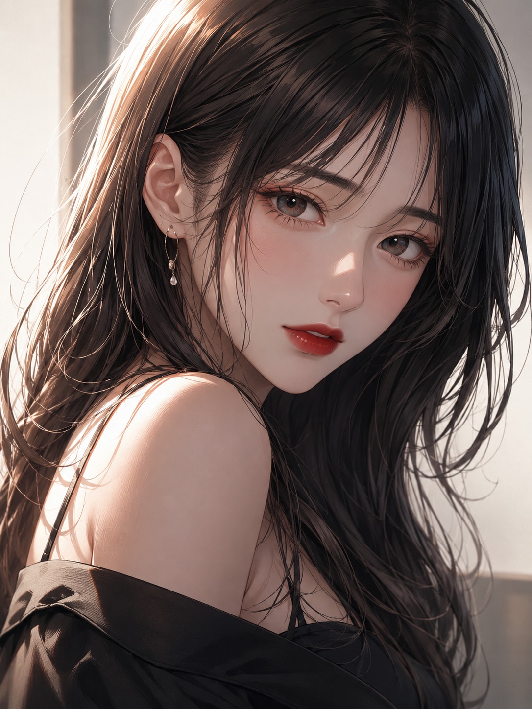 口紅 | の人気AIイラスト・グラビア