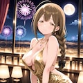 イブニングガウンの千雪さん 3枚目