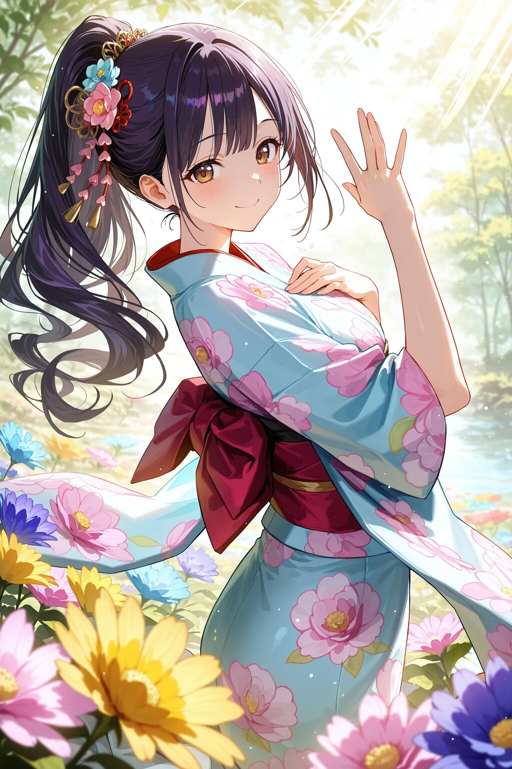 異世界の女神さま（アマテラスさん）