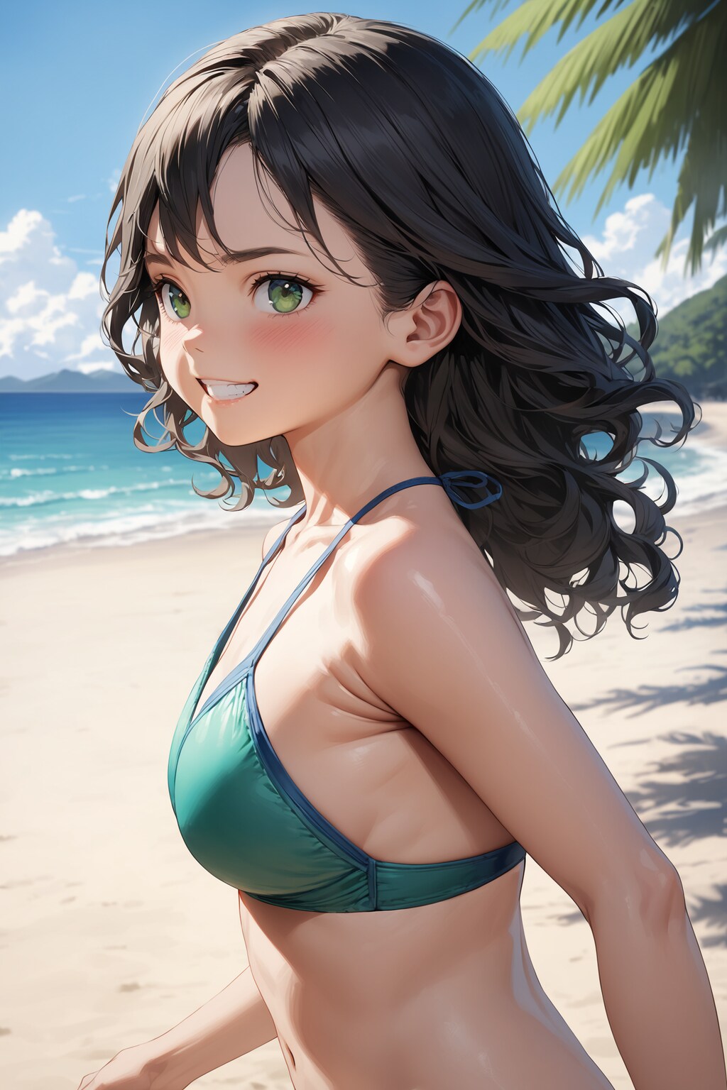 海辺の笑顔 Y704