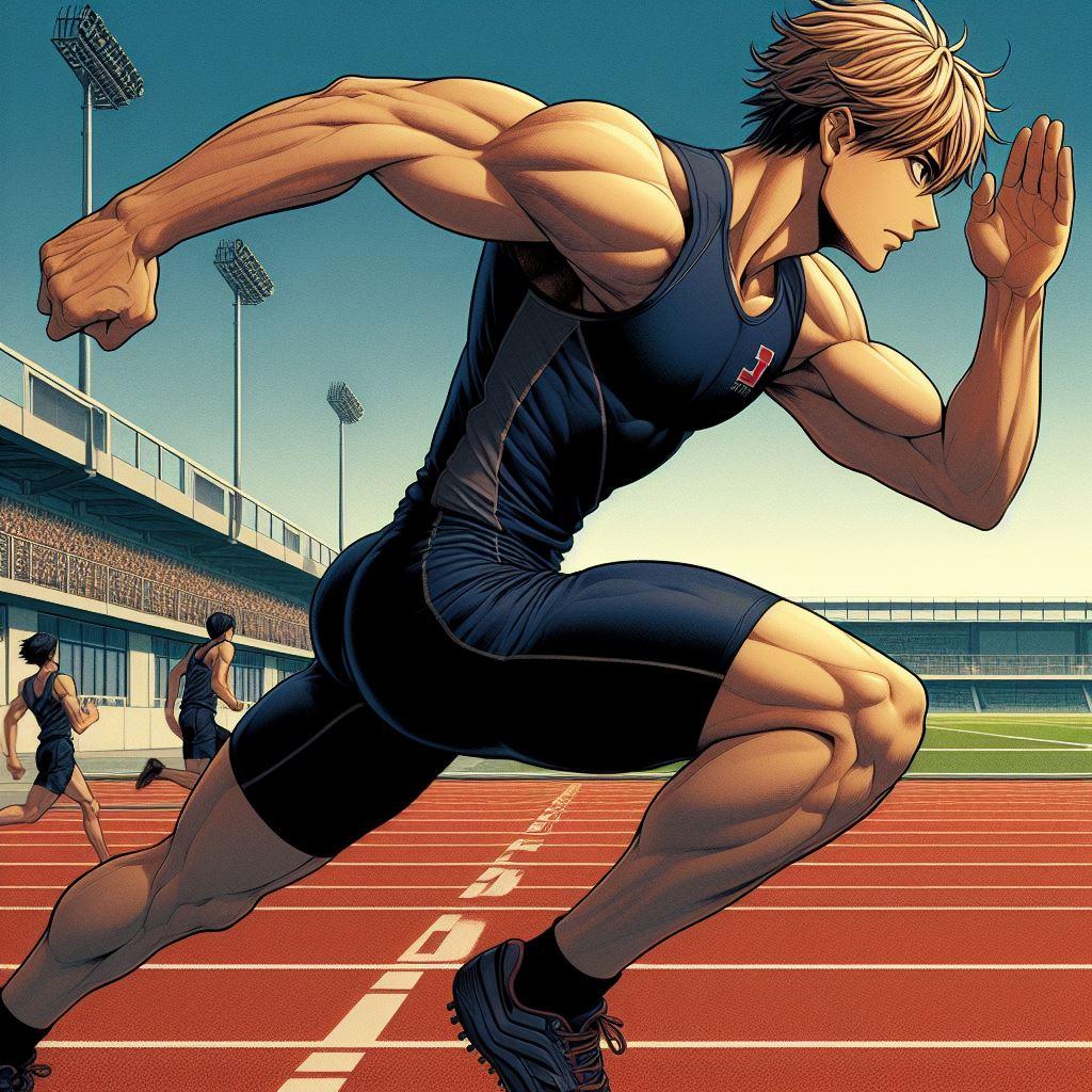 短距離走
