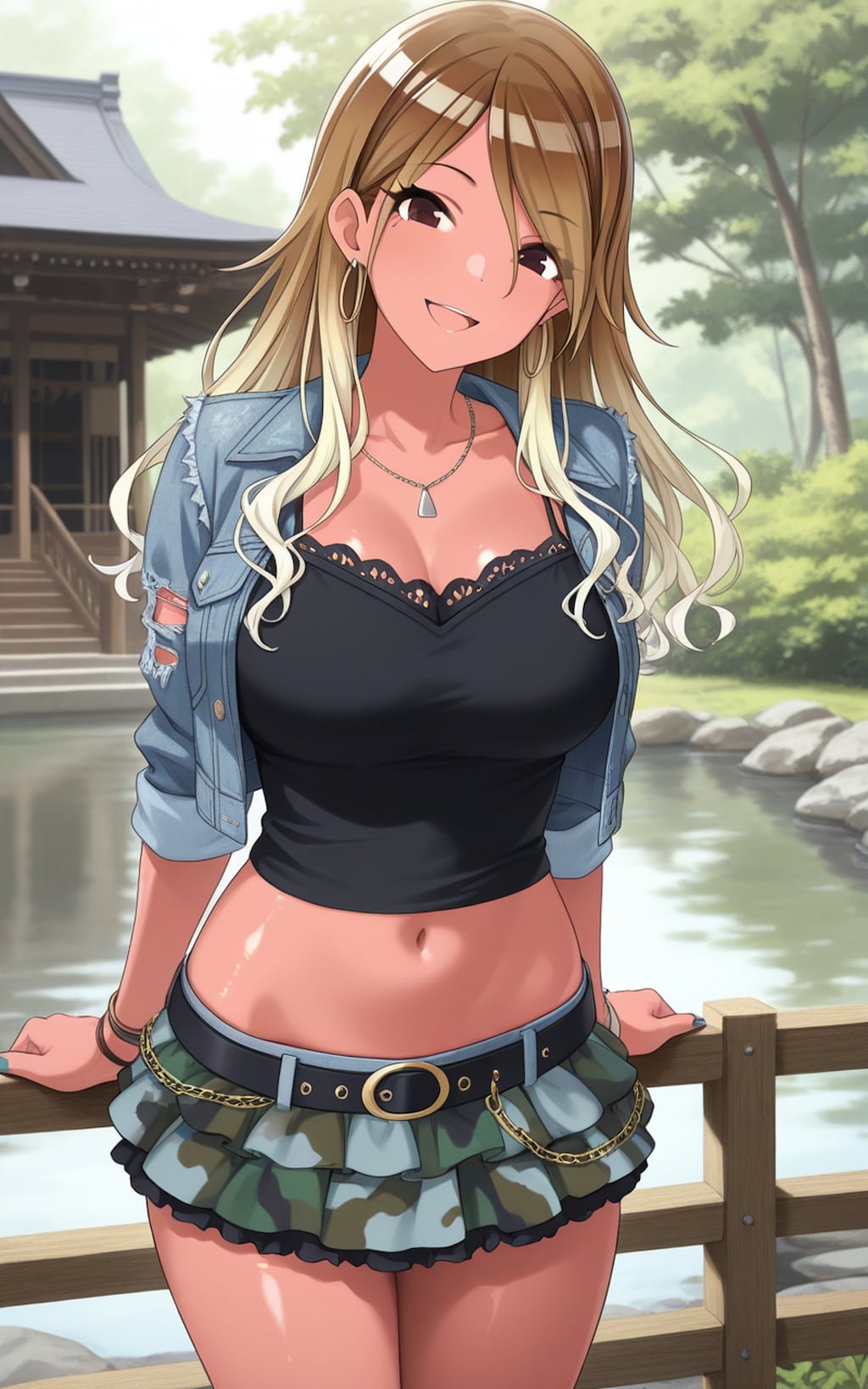 【和泉愛依】お寺巡り