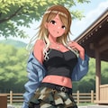 【和泉愛依】お寺巡り 6枚目