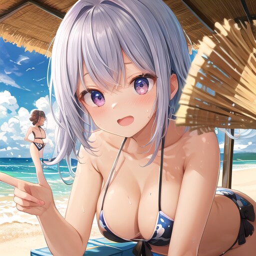 撮るよ～！ | の人気AIイラスト・グラビア