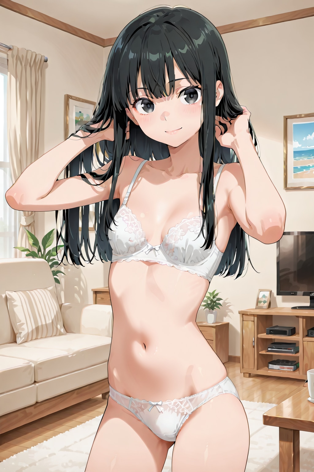 雫ちゃん以外のうちの子下着姿ｗ