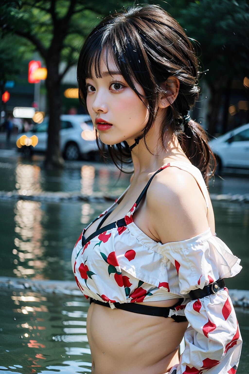 ランダム水着+ボンテージ要素