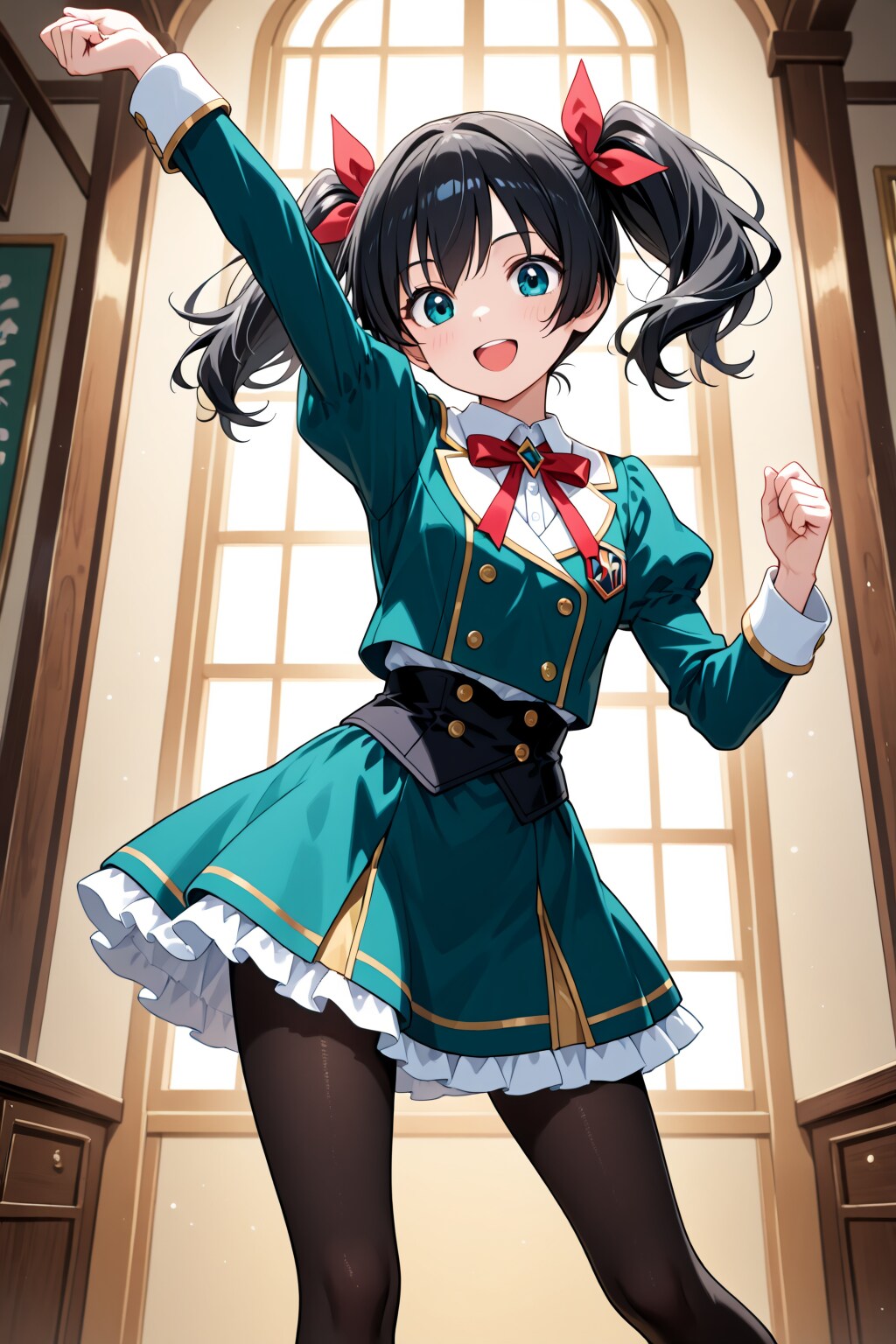１０単語企画　黒髪ツインテールの女の子