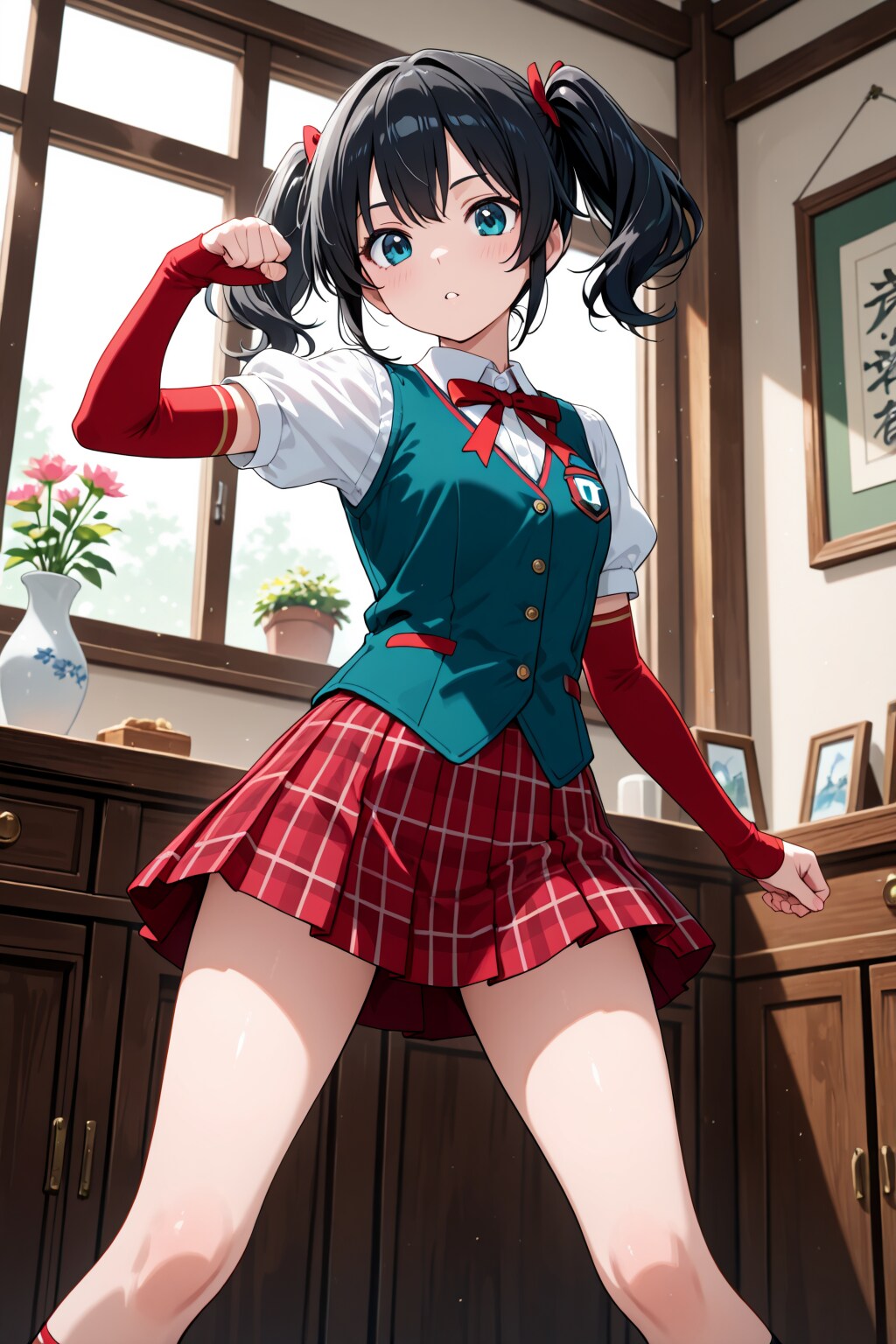 １０単語企画　黒髪ツインテールの女の子