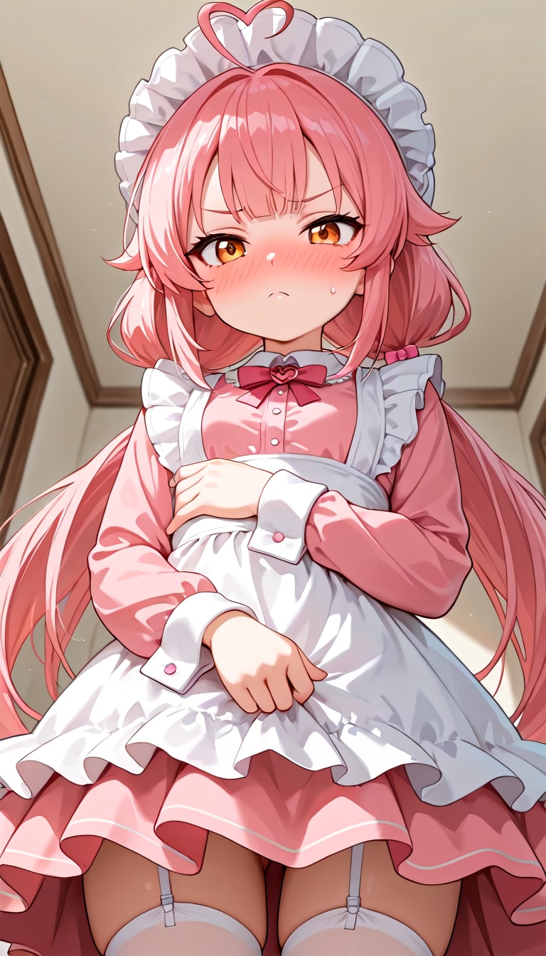 桃色髪ちゃん | の人気AIイラスト・グラビア