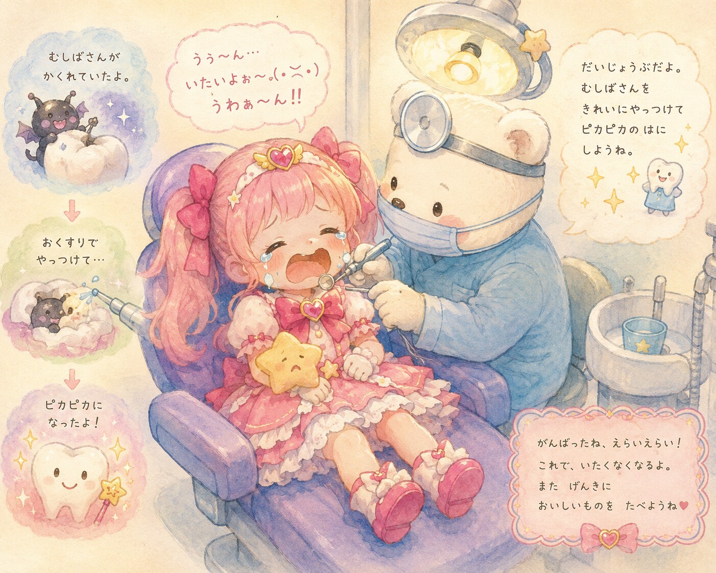 魔法少女ちゃんと歯医者さん