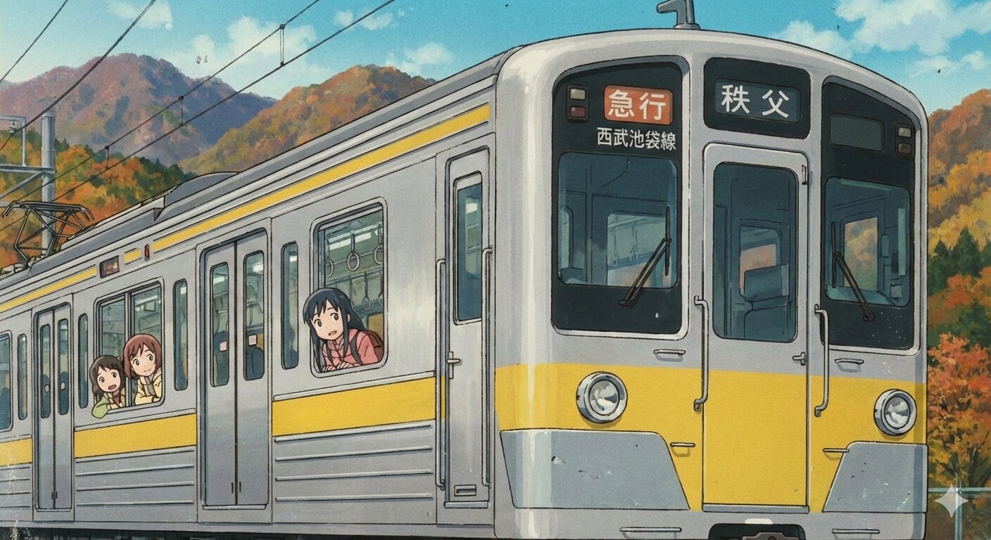 秩父行き急行 | の人気AIイラスト・グラビア