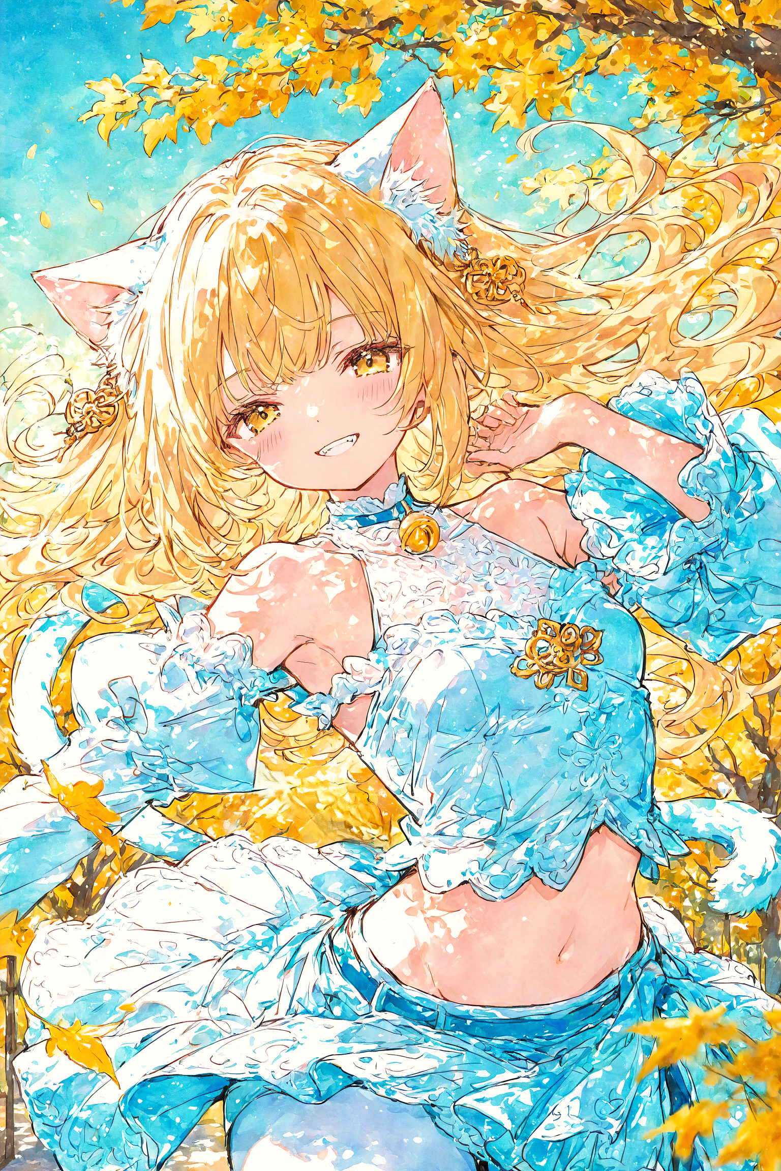 猫又 | の人気AIイラスト・グラビア