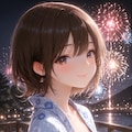 夏夜のデート 2枚目
