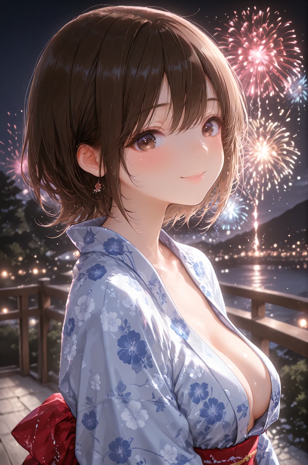 夏夜のデート