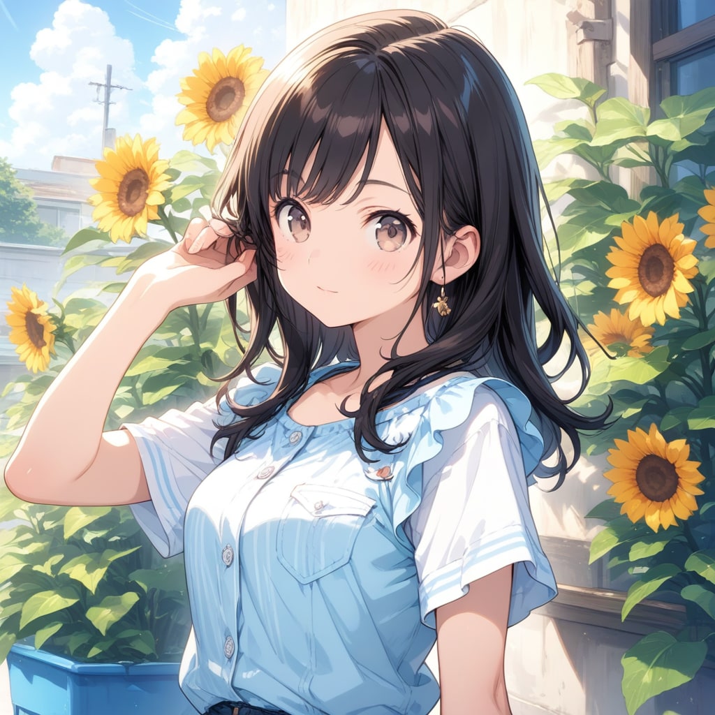 ひまわりの彼女