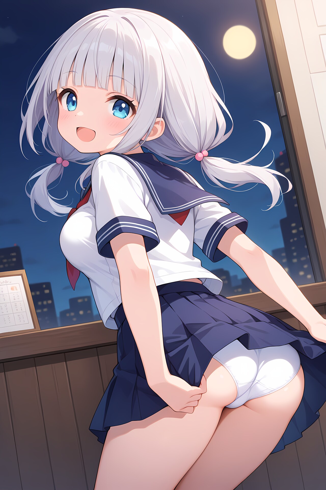 ピラっ