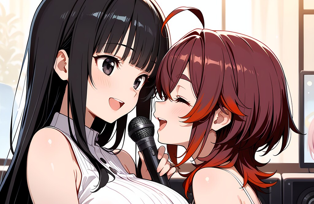 サキちゃんとデュエット