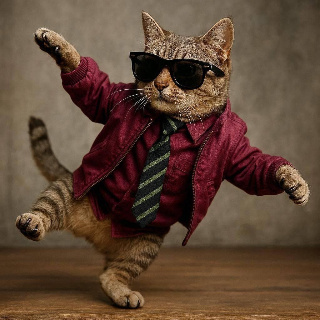 違う、そうじゃない感じの猫