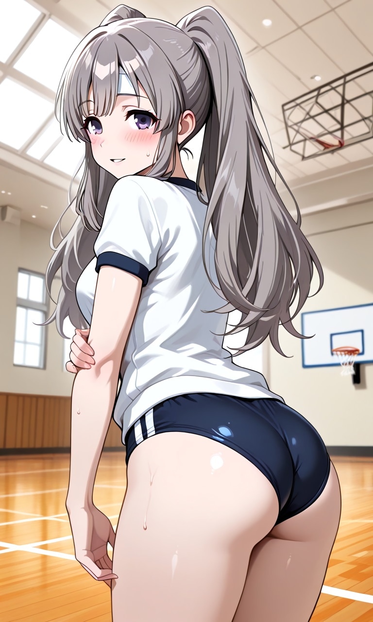 体育館で… | の人気AIイラスト・グラビア