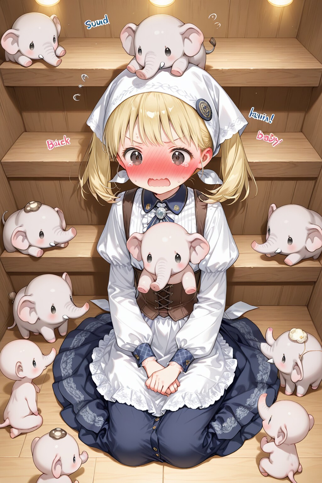 子象の行進🐘🐘🐘