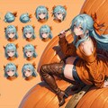 ハロウィン当日の衣装案（ニットセーター） 2枚目