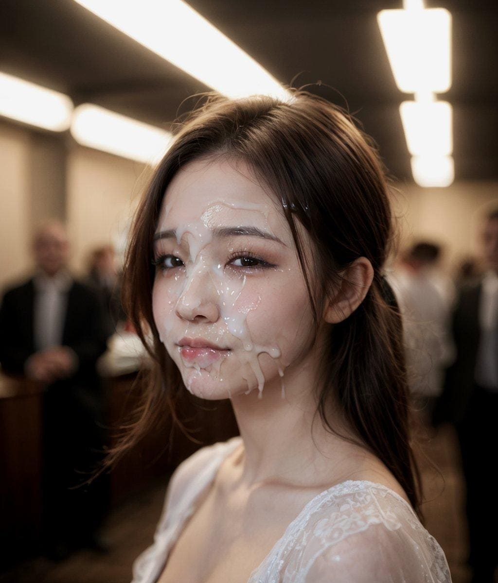 美女にぶっかけ９